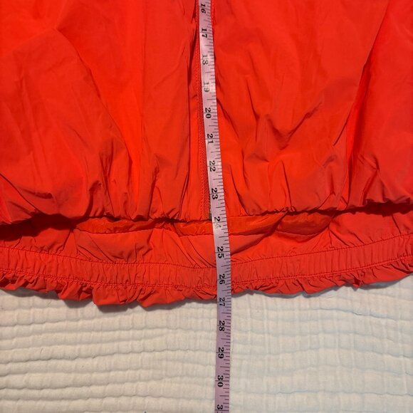 NWT PenfieldPrimaloft x free peopleBomber Jacket Cherry Tomato Red Sherpa Collar - Picture 13 of 16